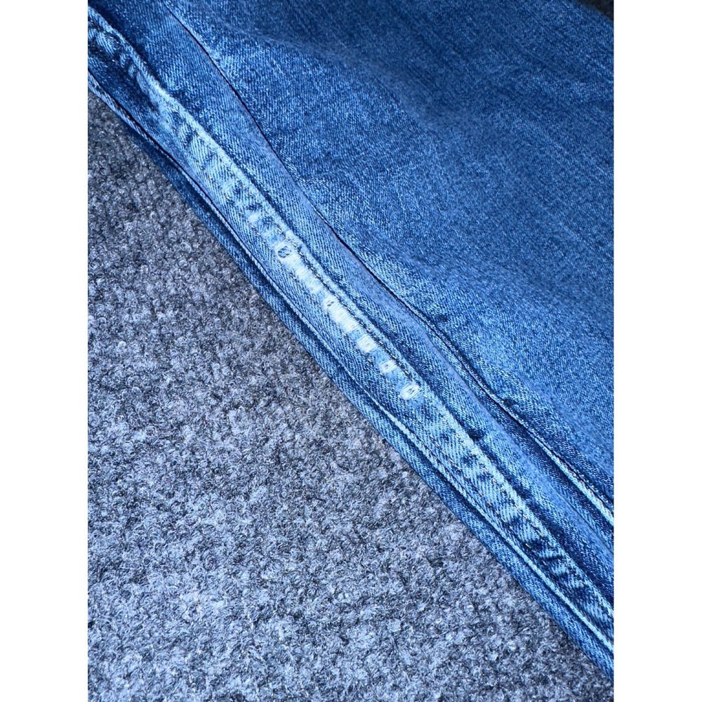 Wrangler Rugged Wear Flex Mens Blue Jeans Straight Leg Medium Wash 36x30 - Picture 6 of 8